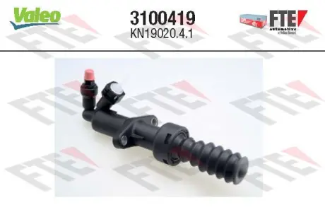 Робочий циліндр зчеплення CITROEN/PEUGEOT C4/C5/3008/308/407 "1,6-2,0 "04>> ="" Valeo 3100419