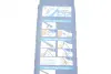 Комплект склоочисників SILENCIO FLAT BLADE SET / безкаркасні / 700 • 530 мм. / + спойлер / Valeo 574327 (фото 13)