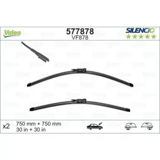 Комплект щіток склоочисника Valeo 577878
