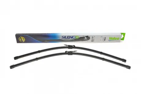 Комплект щіток склоочисника безкаркасних Silencio Flat 700/700 Valeo 577884