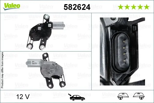 Мотор склоочисника VALEO Valeo 582624 (фото 1)