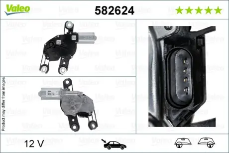 Мотор склоочисника VALEO Valeo 582624