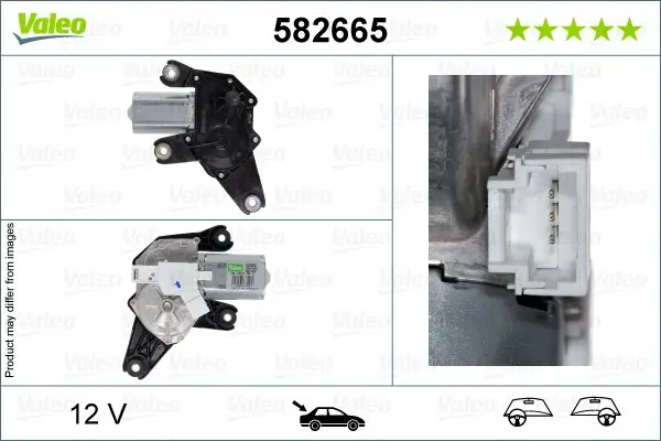 Мотор склоочисника VALEO Valeo 582665 (фото 1)