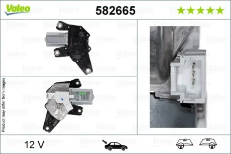 Мотор склоочисника VALEO Valeo 582665