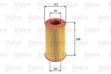 ФІЛЬТР ПОВІТРЯНИЙ CITROEN/FIAT/PEUGEOT Jumper/Ducato/Boxer "1,9-3,0 "94>> ="" Valeo 585614