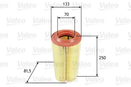 ФИЛЬТР ВОЗДУШНЫЙ MB C-Class/CLK/Clc-Class/E-Class/S-Class/SLK/Sprinter "1,6-6,0 "02-18 ="" Valeo 585649