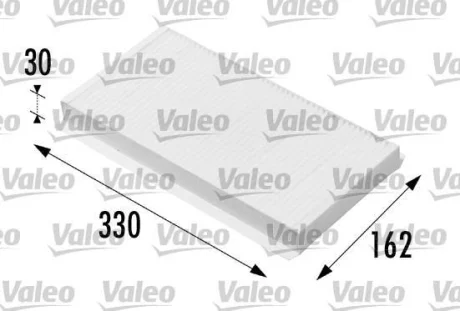 Фільтр салону CADILLAC/FIAT/HYUNDAI/OPEL/SAAB BLS/Croma/Grand/Vectra/9-3 "1,0-3,2 "00>> ="" Valeo 698711