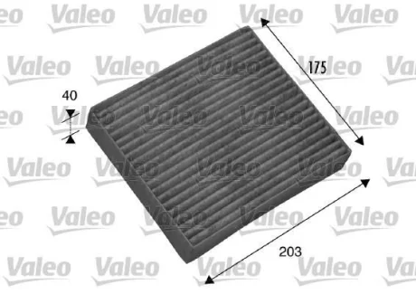 Фільтр салону MITSUBISHI/SMART Galant/Forfour "0,0-2,5 "92>> ="" Valeo 698802