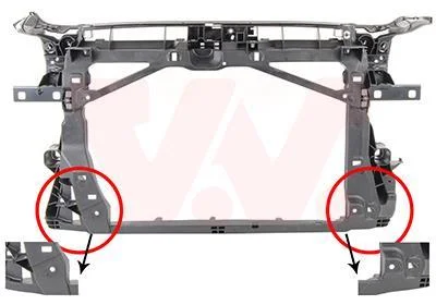 Панель пер. AUDI A3 12 > 16 Van Wezel 0336668