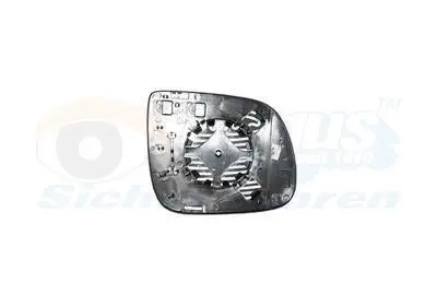 Скло дзеркала (з підігрівом) Audi Q5/Q7 06-15 (L) Van Wezel 0380837