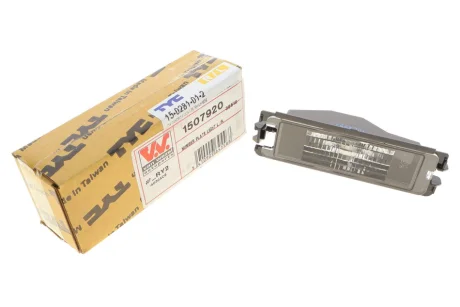 Ліхтар підсвітки ном. знаку лів.=пра. DACIA LOGAN 7/08 > 12 Van Wezel 1507920