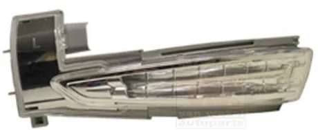 Повторювач повороту на дзеркало Citroen C3/C4/Peugeot 508 10- (L) (білий) VAN WEZEL Van Wezel 4068915