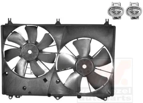 Вентилятор радіатора SUZUKI GRAND VITARA 05>15 (вир-во) Van Wezel 5250749