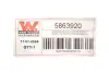 Підсвітка номера (заднього) VW Golf/Passat/Polo/Crafter/Caddy 06- Van Wezel 5863920 (фото 2)