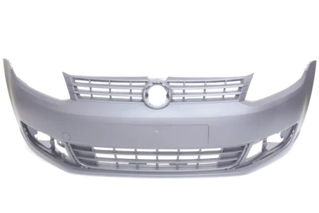 Бампер (передній) VW Caddy IV 15-20 (с отв. для противотуманок/буксира) Van Wezel 5868570
