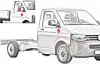 Кришка дзеркала (R) VW T5/Caddy 03-15 Van Wezel 5896842 (фото 2)