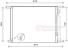 Радіатор кондиціонера CHEVROLET AVEO (T250, T255) (05-) 1.4 Van Wezel 81005139 (фото 1)