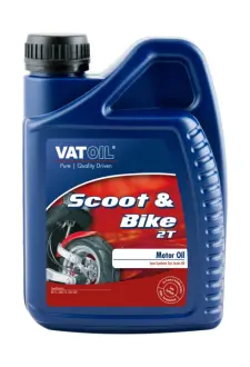 Мото олива Scoot & Bike 2T / 1л. / (API TC, JASO FD) VATOIL 50236