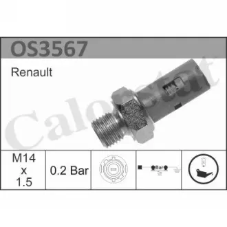 Датчик тиску мастила OPEL/RENAULT/OPEL ="" Vernet OS3567