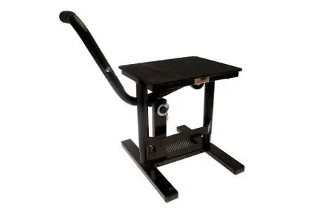 Подставка МОТО Bihr (врех. пол. 38 см, ниж.пол. 30 см.) цвет: черный VICMA MO 892163