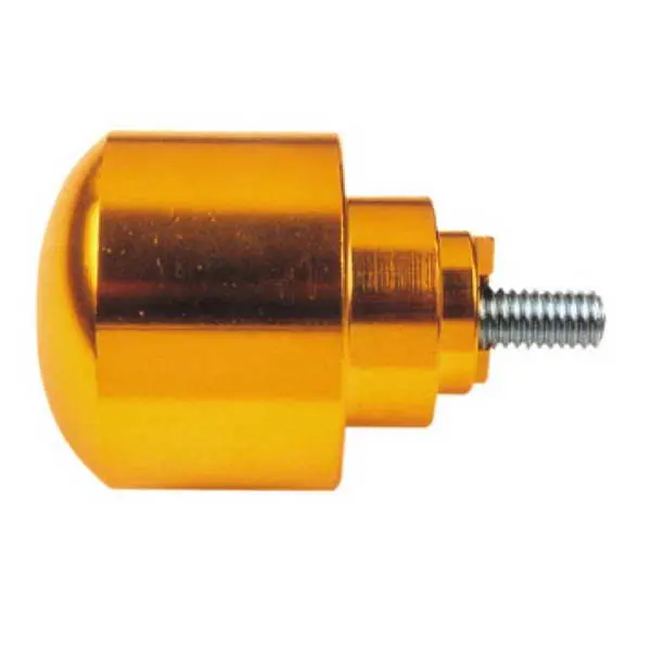 Наконечник на руль M6x45 цвет: золотистый., ((EN) Honda standard) HONDA CB, CBF, CBR, VFR, VTR 250-1300 1969-2008 VIC-901OR VICMA VIC901OR (фото 1)