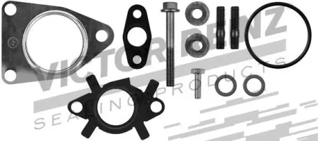 Комплект турбіни, монтажний CITROEN/FIAT/PEUGEOT C4,C5,307,308,407,508,Expert 2,0HDI 04- ="" VICTOR REINZ 041006101