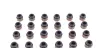 Комплект сальників клапану MB E-G-S(W124,W210,W140,W463) 3,0 93- ="" VICTOR REINZ 123130605 (фото 2)