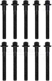 Комплект болтів з головкою системи TORX з чорного металу VICTOR REINZ 14-32109-01