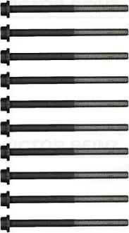 Комплект болтів з головкою системи TORX з чорного металу VICTOR REINZ 143238101