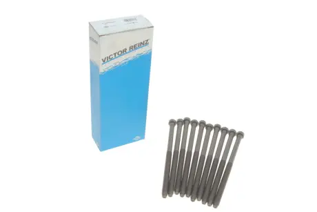 Комплект болтів з головкою системи TORX з чорного металу VICTOR REINZ 143238401
