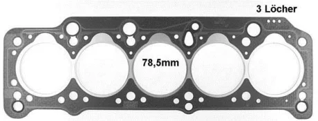 Прокладка ГБЦ Audi Volvo 81-85CN DE 1986 VICTOR REINZ 612593030