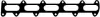 Прокладка колектора випускного MB C-class (W202)/E-class (W124) OM 605 2.5D 93-00 REINZ VICTOR REINZ 71-31661-00 (фото 1)
