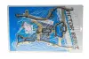 Прокладка передньої кришки двигуна OPEL/SUZUKI Astra F,Astra H,Combo 1,0-1,2-1,4 98- ="" VICTOR REINZ 713349200 (фото 1)