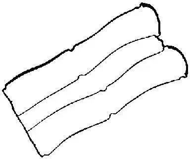 Прокладка кришки Г/Ц FORD Focus,Mondeo 1,6-2,0 96- ="" VICTOR REINZ 713433300