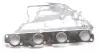 Прокладка колектора випускного Ford Transit 2.2TDCi 11- REINZ VICTOR REINZ 71-39749-10 (фото 3)