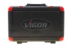 Набір інструментів комбінований 3/4" (головки) 21 од. (хромовані)) VIGOR V2318N (фото 3)