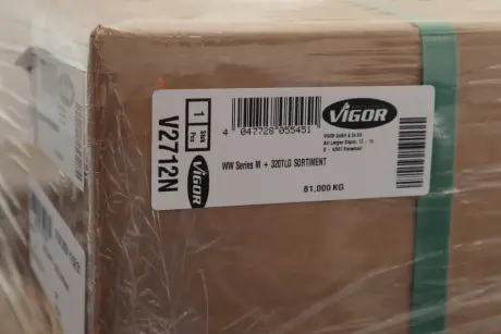 Візок з інструментами 7 секцій 320 од. (сірий) Series M VIGOR V2712N