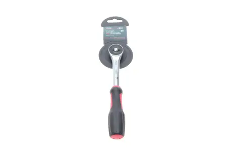 Тріскачка 1/4" ротаційна 72 зубця 176 мм з поворотною ручкою на 360° VIGOR V5436