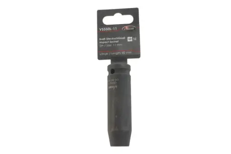 Головка торцева ударна 1/2" 11 мм Long 85 мм VIGOR V5550L-11