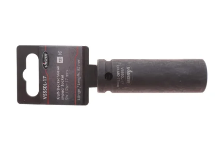 Головка торцева ударна 1/2" 17 мм Long 85 мм VIGOR V5550L-17