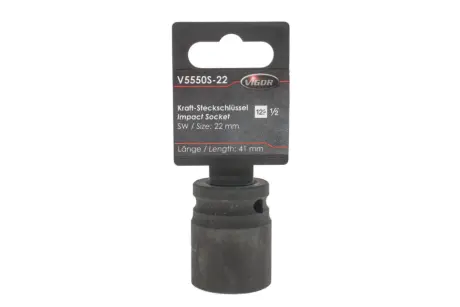 Головка ударна VIGOR V5550S-22