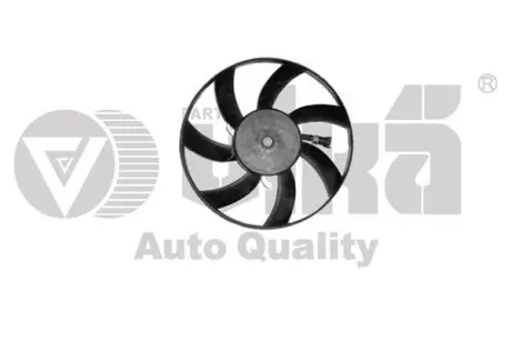 Вентилятор радіатора Skoda Fabia (00-04,05-08), Roomster (06-)/VW Caddy (96-03), Polo (97-02)/Seat Ibiza (97-99,99-02) Vika 99590015201