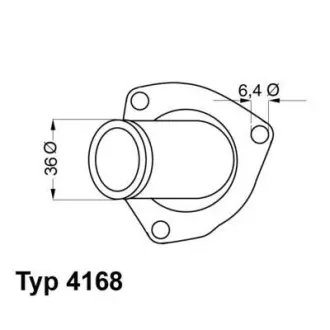 A_Термостат Opel Astra F ="" WAHLER 416892D