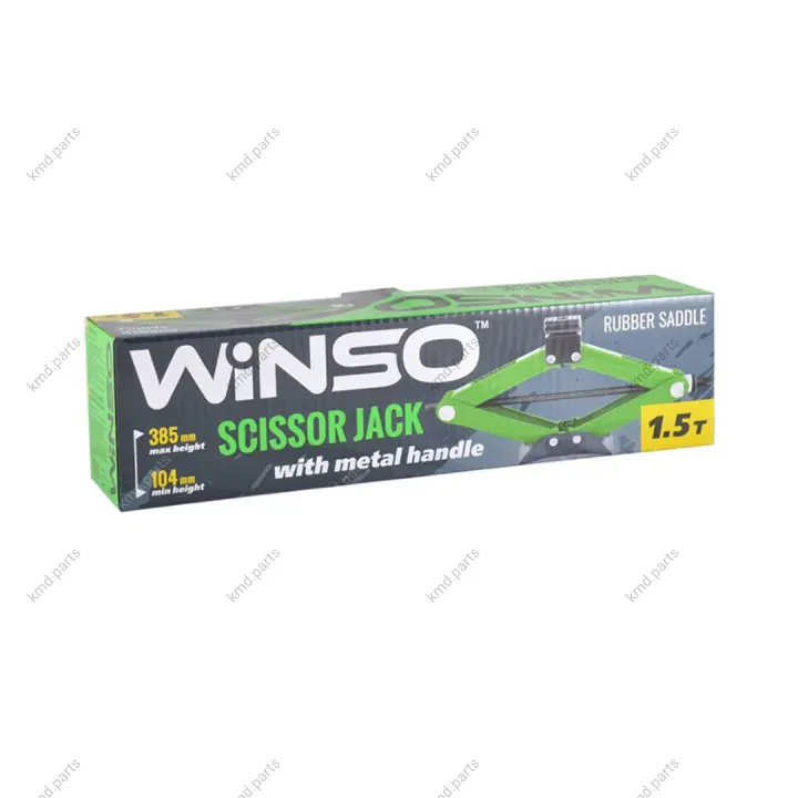 Домкрат ромбовий, 1,5т.,гумова подушка WINSO 121510 (фото 1)