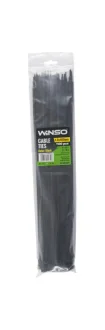 Хомути пластикові чорні 4,8x400 (100шт.) WINSO 248400