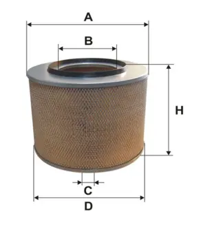 Повітряний фільтр 42357EWIX WIX FILTERS 42357E