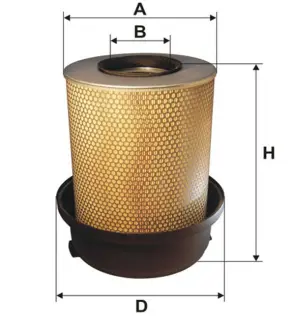 - фильтрующий элемент (x409) MERCEDES ACTROS 11946 04.96- 93124EWIX WIX FILTERS 93124E