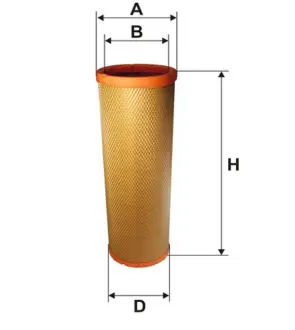 Повітряний фільтр 93168EWIX WIX FILTERS 93168E