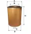 Фільтр повітряний WIX WIX FILTERS 93242E (фото 1)