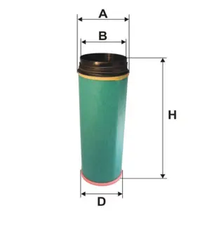 Фільтр повітряний WIX WIX FILTERS 93313E